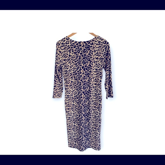 Yelete Leopard Print Maxi Dress Sz S - Picture 4 of 6
